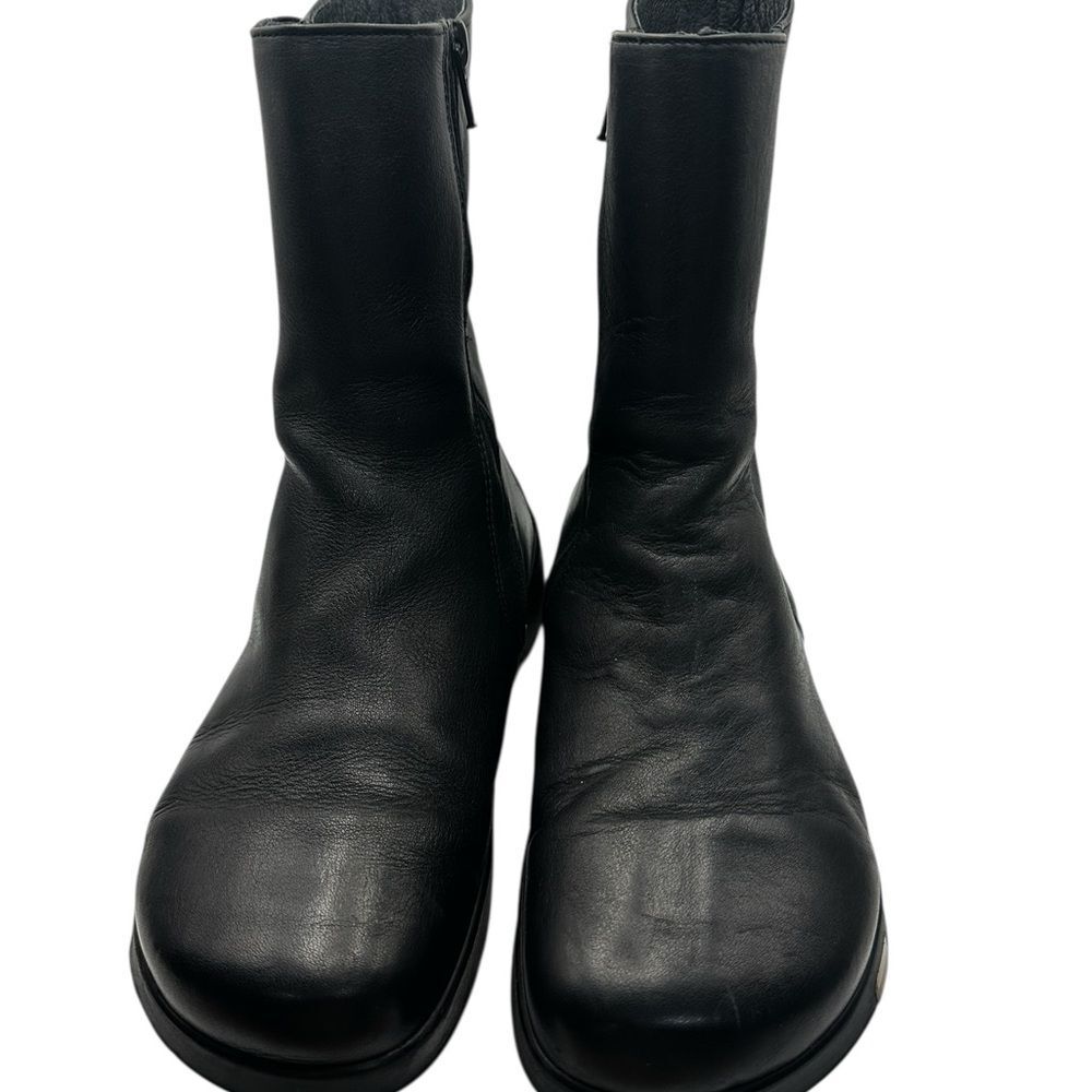 Footprints by Birkenstock Architect Black Leather Mid-Calf Boots Womens EU 36 - Picture 3 of 10